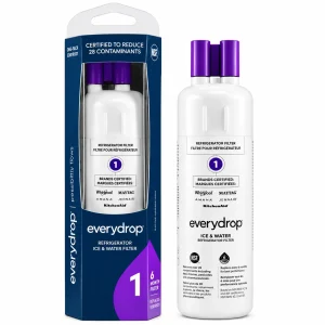 everydrop by Whirlpool Ice & Water Refrigerator Filter 1 – EDR1RXD1, Purple